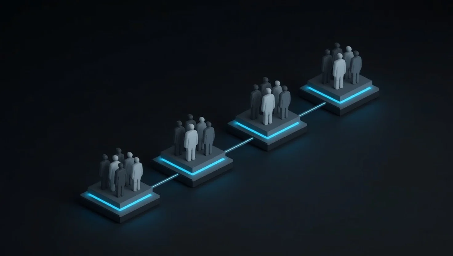 Illustration of a connected workforce